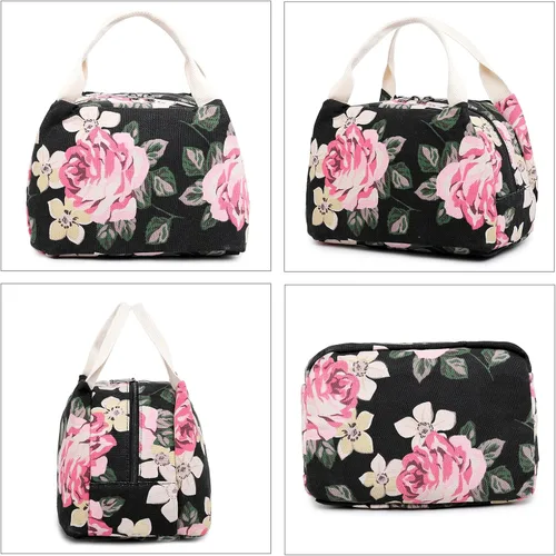 Miniatura 5 de Abshoo - Mochila de lona con lunares, juego de 3 mochilas para adolescentes y niñas