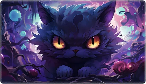 Miniatura 94 de Alfombra de juego con zonas para juego de cartas MTG, alfombras de juego de mesa, alfombras de juego de mesa de Magic, 61x35.5 cm, alfombra de juego