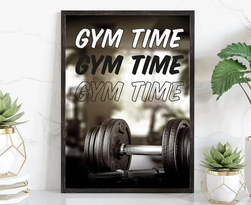 Miniatura 8 de Arte de pared con texto en inglés «Be Stronger Than Your Excuss», póster de gimnasio, impresiones de gimnasio, gimnasio en casa, decoración