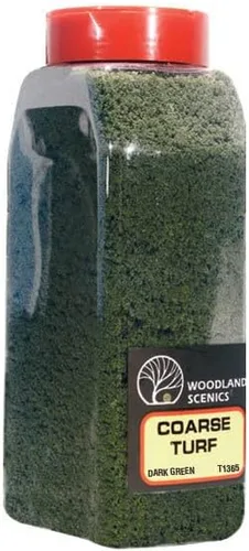 Miniatura 3 de Césped grueso verde oscuro (32 oz. Shaker) Woodland Scenics