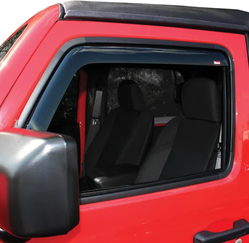 Miniatura 2 de Westin Deflector de viento de canal 72-51467, 2 piezas para Wrangler JL 2018-2025 de 2 puertas