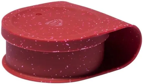 Miniatura 2 de Silipint Cuenco de silicona con tapa Go Go Connected, irrompible, no tóxico, apto para lavavajillas (Aurora, 25 onzas, paquete de 2)