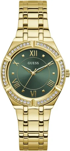 Miniatura 7 de Guess Reloj de cristal de silicona azul + tono oro rosa