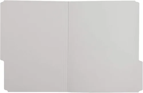 Miniatura 3 de Amazon Basics - Carpetas de archivo tamaño carta, con pestaña de corte de 1/3, color gris, paquete de 36
