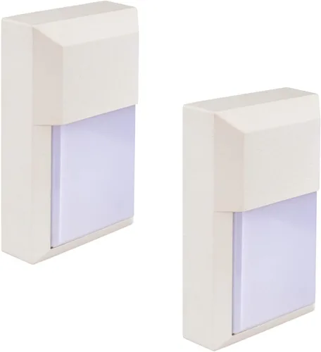 Miniatura 7 de LIT-PaTH Farol de pared LED para exteriores, aplique de pared del atardecer al amanecer para iluminación de porche de 3000 K, 12 W, 1000 lúmenes