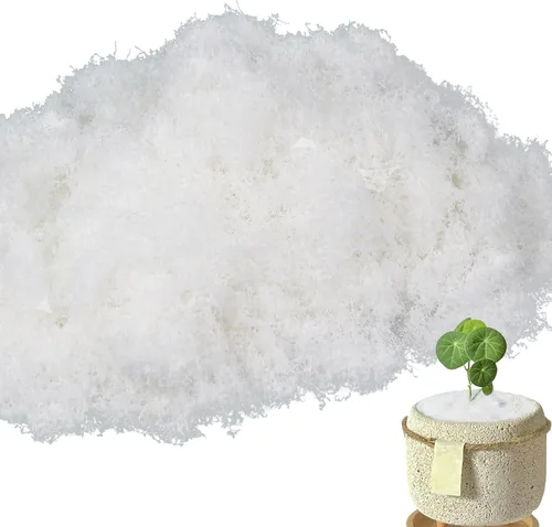 FAICOIA Musgo falso para manualidades, musgo sintético de 5.5 onzas para plantas de interior, musgo artificial para decoración de césped sintético