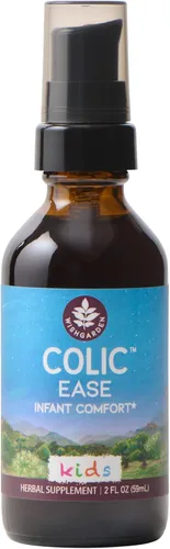 WishGarden Herbs Colic Ease for Infants – Alivio natural de cólicos herbarios para recién nacidos, gotas de alivio de gases para bebés que alivian
