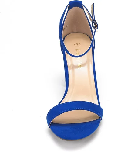 Miniatura 4 de DREAM PAIRS - Sandalias de tacón grueso y bajo para mujer
