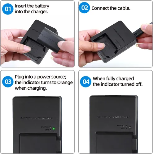 Miniatura 5 de Cargador de batería MH-32 compatible con EN-EL25 ENEL25 EN-EL25a batería para cámara SLR digital Z50 Z 50 Z30 Z 30 Zfc Z fc Z50II