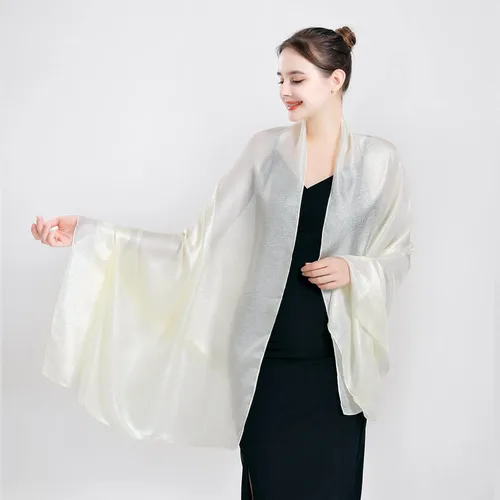 Miniatura 3 de QBSM - Chal para mujer, chal de fiesta para boda, chal para vestidos de noche