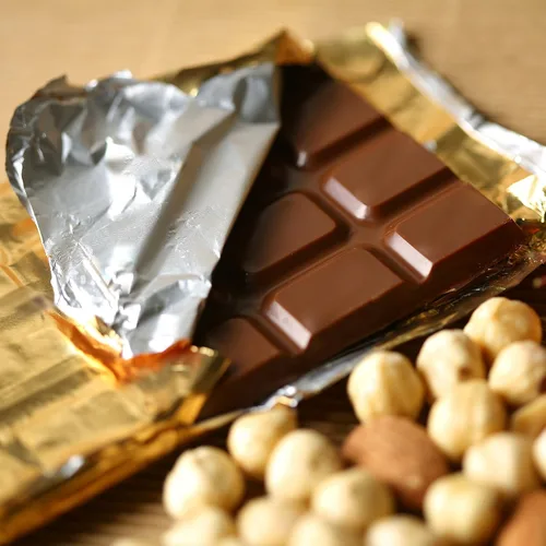 Miniatura 4 de homEdge Break-Apart - Moldes de chocolate, juego de 4 paquetes de moldes antiadherentes de silicona de grado alimenticio para barras de proteína