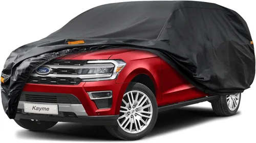 Miniatura 36 de Kayme Funda impermeable para automóvil deportivo para todo tipo de clima. Consulta la tabla de tallas del vehículo para un ajuste preciso. Cubierta