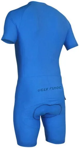 Miniatura 54 de UGLY FROG Traje de triatlón para hombre de manga corta Jersey de piernas cortas Skinsuit Tri Kit Ciclismo Skinsuit Team Bike Ropa