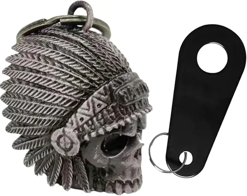 Miniatura 12 de Dream Apparel Campana de motocicleta Guardian Angel Drive Away Gremlin, campana de motociclista para hombres y mujeres, regalo de buena suerte
