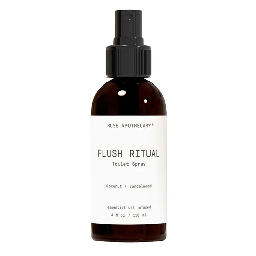 Miniatura 48 de Muse Apothecary Flush Ritual - Aerosol para inodoro aromático y refrescante, usar antes de ir, 2 onzas, infundido con aceites esenciales naturales