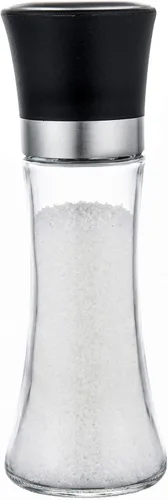 Miniatura 2 de Restaurantware Vetri - Pimentero de 6.3 onzas, 1 salero – cubierta de tapa incluida, acabado transparente, coctelero de especias de vidrio