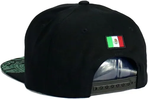 Miniatura 5 de Gorra de béisbol de algodón con diseño de placa de automóvil de los Estados de México