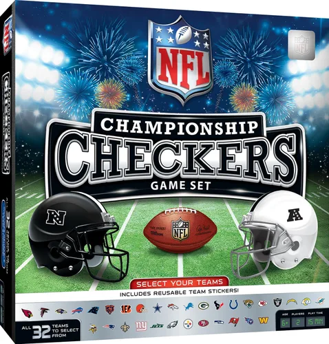 Miniatura 22 de MasterPieces NFL Los Angeles Rams Juego de mesa de damas, 13 x 21 pulgadas