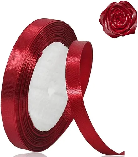Miniatura 69 de Cinta beige de 1-1/2 pulgadas x 25 yardas, cinta de satén marfil de tela de color sólido para manualidades, coronas, fiesta de boda, Navidad, lazos