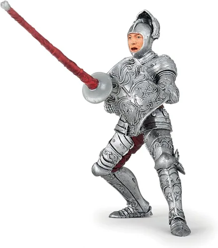 Papo - Figura realista de caballero blindado - A partir de 3 años - Colección de fantasía y medieval - Juego creativo de batalla medieval - Juguete