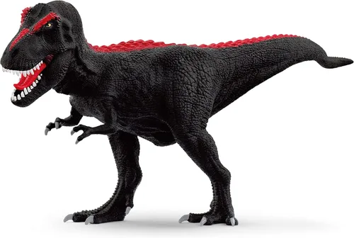 Schleich Dinosaurs - Juguetes grandes y realistas de dinosaurio para niños y niñas, T-Rex de medianoche
