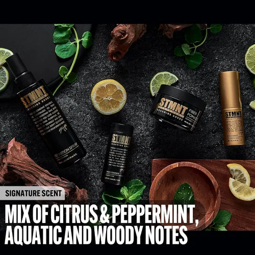 Miniatura 5 de STMNT Grooming Goods - Cera en polvo, 0.53 onzas, acabado semimate, agarre y volumen añadidos, control medio, fácil de lavar, sensación de cabello