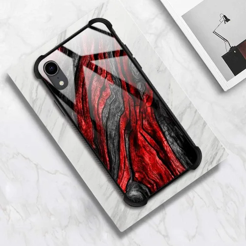 Miniatura 6 de Funda para iPhone Xs Max, de cristal templado 9H para iPhone Xs Max, diseño a prueba de golpes, antirrayones, para Apple iPhone Xs Max de 6.5