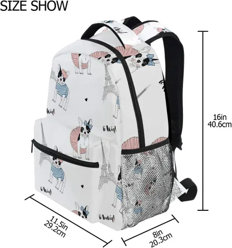Miniatura 7 de Roaring Panther Mochila escolar Mochila de viaje para niños estudiantes, Patrón 5, Mochilas Daypack