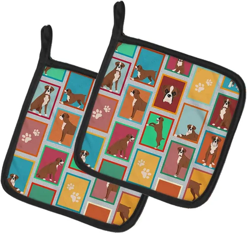Miniatura 41 de Caroline's Treasures MLM1149PTHD - Juego de soportes para ollas de cocina resistentes al calor, almohadillas calientes para horno para cocinar