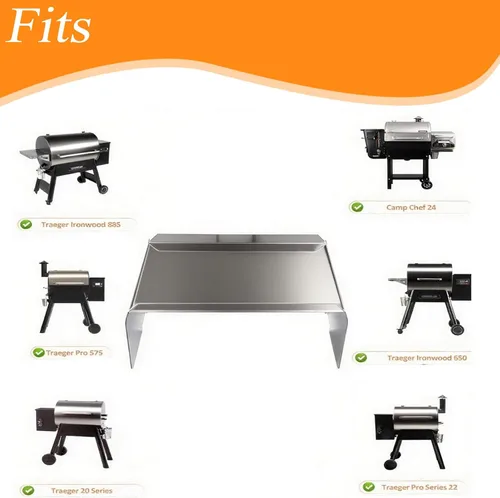Miniatura 4 de BCA0A1 13 1/8 pulgadas x 11 x 5 1/2 pulgadas de repuesto para parrilla de ahumador de pellets Traeger y Tex Elite y Tex Compatible con 2007 Newer