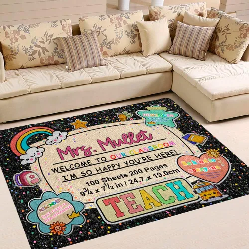 Miniatura 23 de Alfombras de aula para niños, alfombra colorida del alfabeto para dormitorio de niños, alfombra educativa para niños para sala de juegos, alfombra