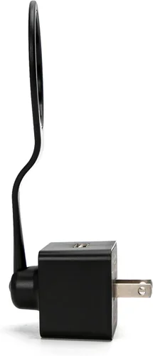 Miniatura 6 de Marsrut Cargador USB Nest Camera Plug Mount: 360 rótula ajustable de pared de toma de corriente alterna soporte para cámara interior, sin cables ni