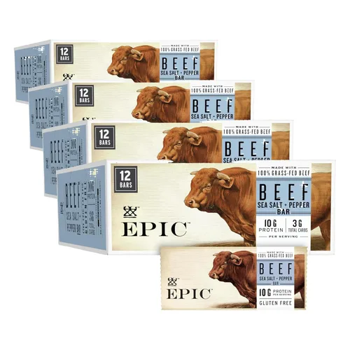 Miniatura 14 de Epic Barras de tocino y manzana de ternera, Whole30, Paleo Friendly, 12