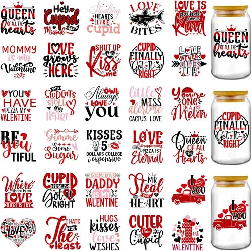 Miniatura 8 de Envolturas de taza UV DTF de la Biblia - 30 hojas de pegatinas UV DTF con citas cristianas inspiradoras para botella de agua de vidrio de 16 oz