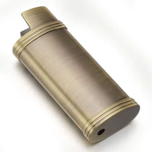 Miniatura 3 de Ambrogio.L Funda para encendedor Mini BIC J5, bronce + plateado + dorado (3 piezas)