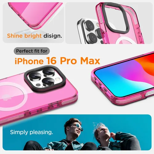 Miniatura 353 de AICase Funda protectora para iPhone 16 compatible con iPhone 16, delgada, ligera, transparente [no amarillenta] Diseño vibrante