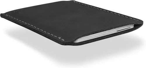 Miniatura 4 de Modern Carry - Funda delgada de cuero para tarjetas de crédito, Funda para tarjeta Gris Medianoche, Moderno