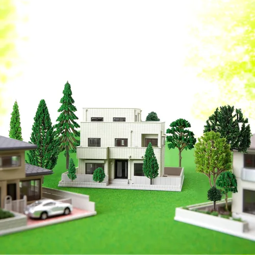Miniatura 6 de Skylety 70 Piezas Árboles Modelo de 1.2 a 6.3 Pulgadas Árboles de Juguete en Miniatura Mixtos Suministros de Diorama Plantas Falsas para Paisaje