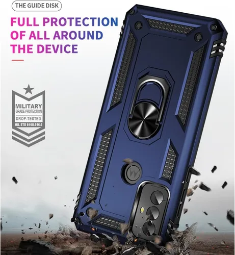 Miniatura 2 de Yiakeng Funda para Moto G Play 2023, Funda para Teléfono Moto G Play 2023 con protector de pantalla HD, fundas protectoras de grado militar con Moto