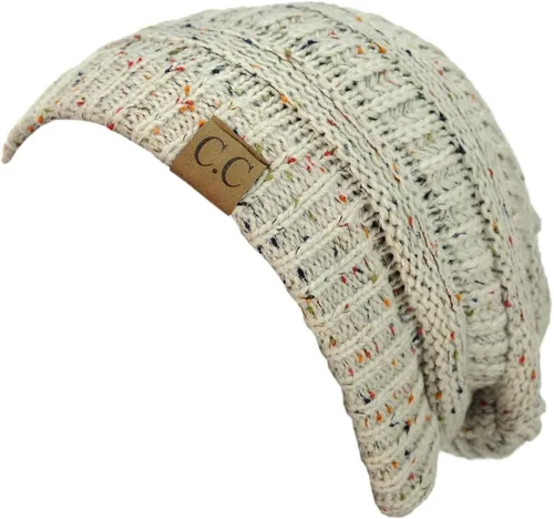Miniatura 276 de C.C Trendy Warm Chunky Soft Stretch Cable Knit Beanie