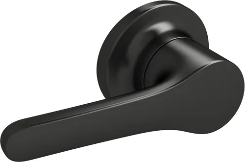 American Standard 7381920-200.2430A - Manija de viaje para inodoro izquierdo, negro mate Mate negro