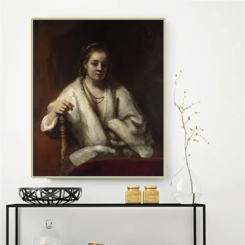 Miniatura 11 de Rembrandt - Kit de pintura de diamantes para adultos, 5D con taladro redondo completo, kit de pintura de diamantes para decoración del hogar
