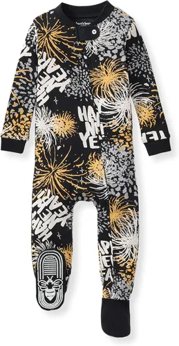 Miniatura 202 de Burt's Bees Baby - Pijama de una pieza para bebé, mameluco para dormir y jugar, algodón 100% orgánico, cremallera frontal