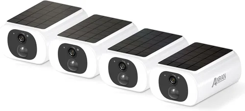 Miniatura 9 de ANRAN Cámara de seguridad solar 2K inalámbrica para exteriores, alimentación permanente con panel solar integrado, cámaras de seguridad WiFi
