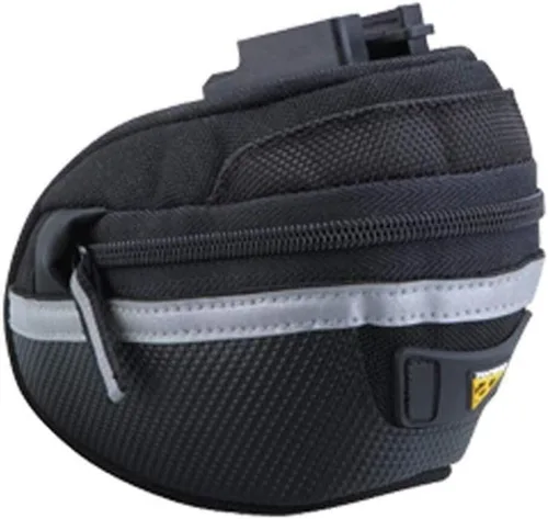 Miniatura 6 de Topeak Wedge Pack II - Bolsa de asiento con fijador F25 y funda para lluvia, tamaño pequeño