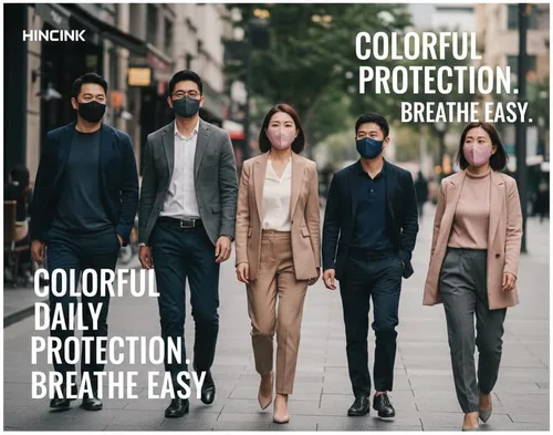 Miniatura 7 de Mascarillas KF94 para adultos, antivaho para gafas, estructura transpirable 3D, envueltas individualmente para viajes, paquete de 30