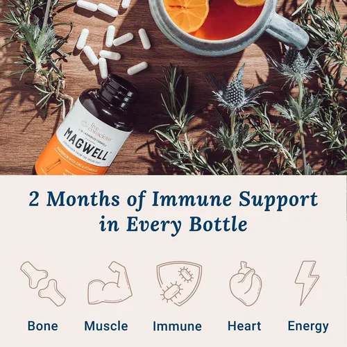 Miniatura 2 de Live Conscious OmegaWell - Aceite de pescado y MagWell MagWell Magnesio Zinc y Vitamina D3 Salud ósea y cardíaca, apoyo del sistema inmunológico +