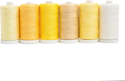 Miniatura 4 de Connecting Threads Juego de hilos 100% algodón, carretes de 1200 yardas (juego de 5 - Conservas de bayas)