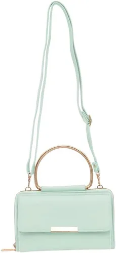 Miniatura 5 de EVVE Bolso de mano pequeño con asa superior bolso cruzado de moda para teléfono celular para mujer