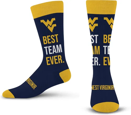 Miniatura 43 de For Bare Feet NCAA Unisex Best Team Ever Crew Sock Ncaa